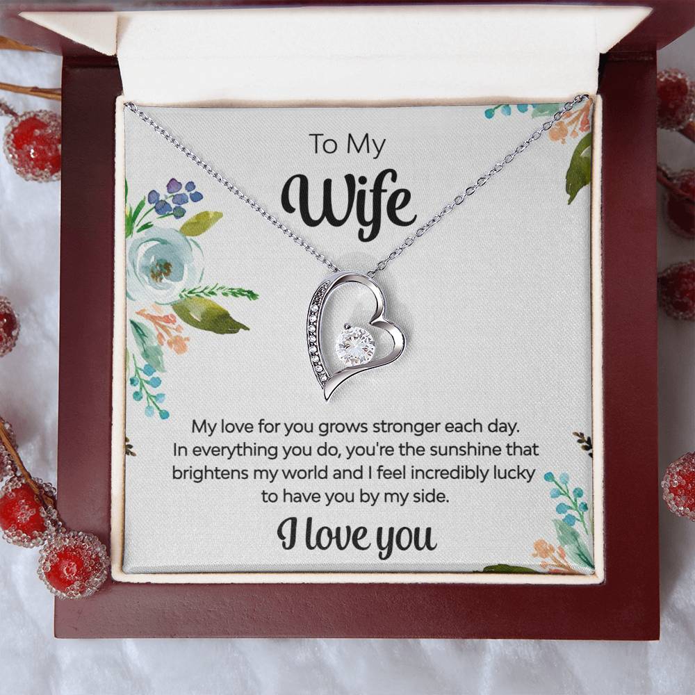 To My Wife - You're the Sunshine Necklace