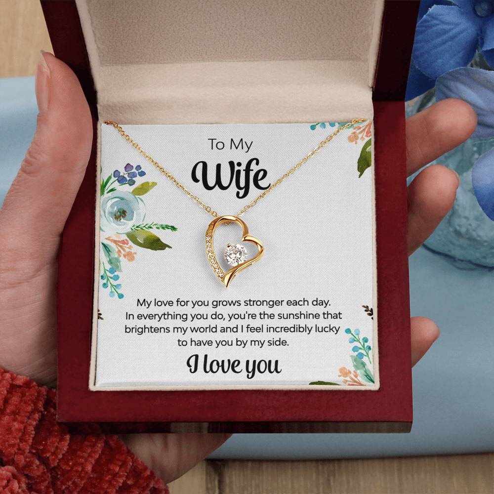 To My Wife - You're the Sunshine Necklace