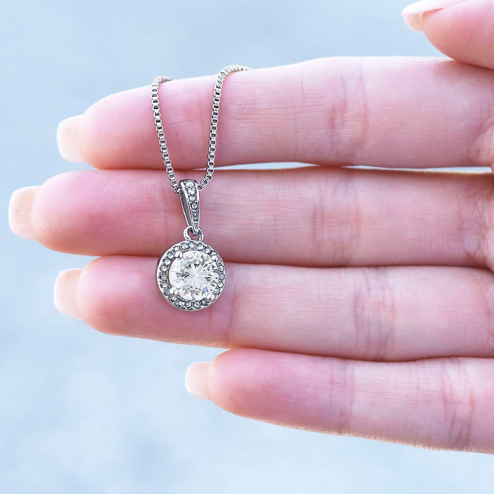 To My Wife - You Mean The World To Me - Eternal Hope Necklace