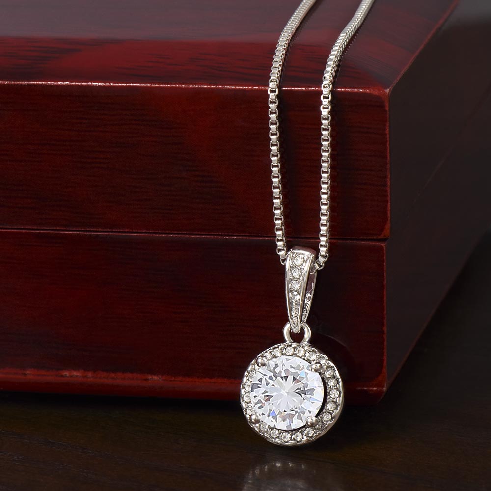 To My Wife - You Mean The World To Me - Eternal Hope Necklace