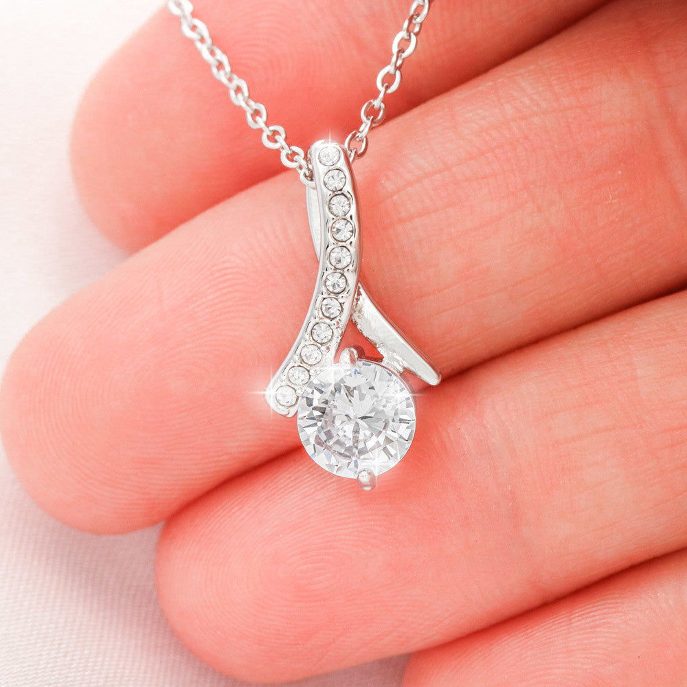 To My Wife - One In A Million - Alluring Beauty Necklace