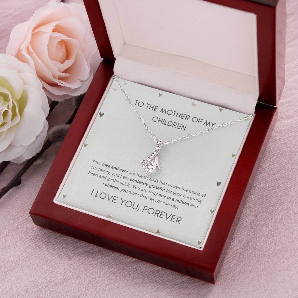 To My Wife - One In A Million - Alluring Beauty Necklace