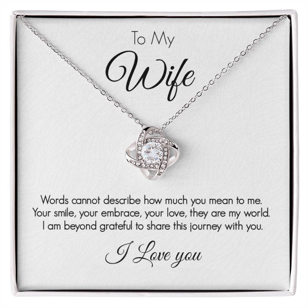 To My Wife - Beyond Grateful Necklace