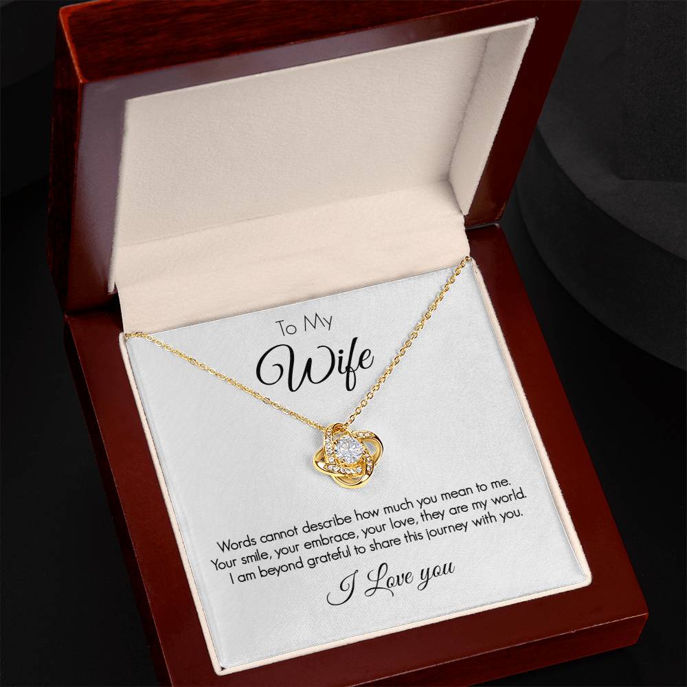 To My Wife - Beyond Grateful Necklace