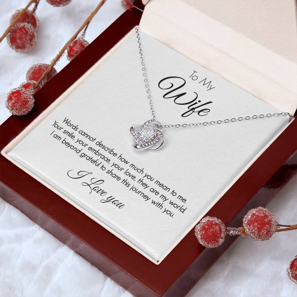 To My Wife - Beyond Grateful Necklace