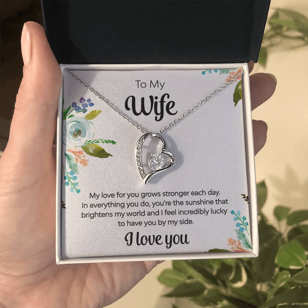 To My Wife - You're the Sunshine Necklace