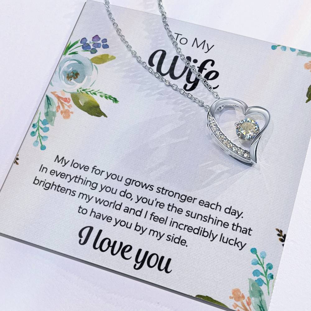 To My Wife - You're the Sunshine Necklace