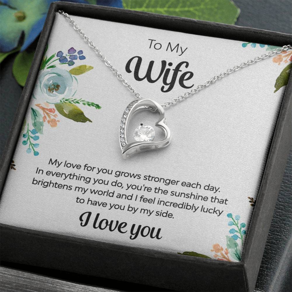 To My Wife - You're the Sunshine Necklace